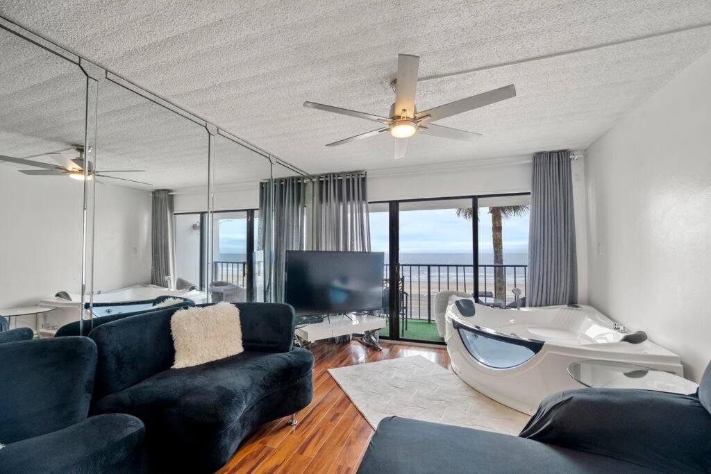 Bello Condominio Con Vista Al Mar, Jacuzzi Interno Galveston Exterior photo